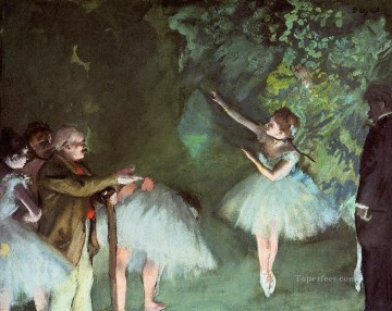Ballet Rehearsal Impressionism ballet dancer Edgar Degas Oil Paintings